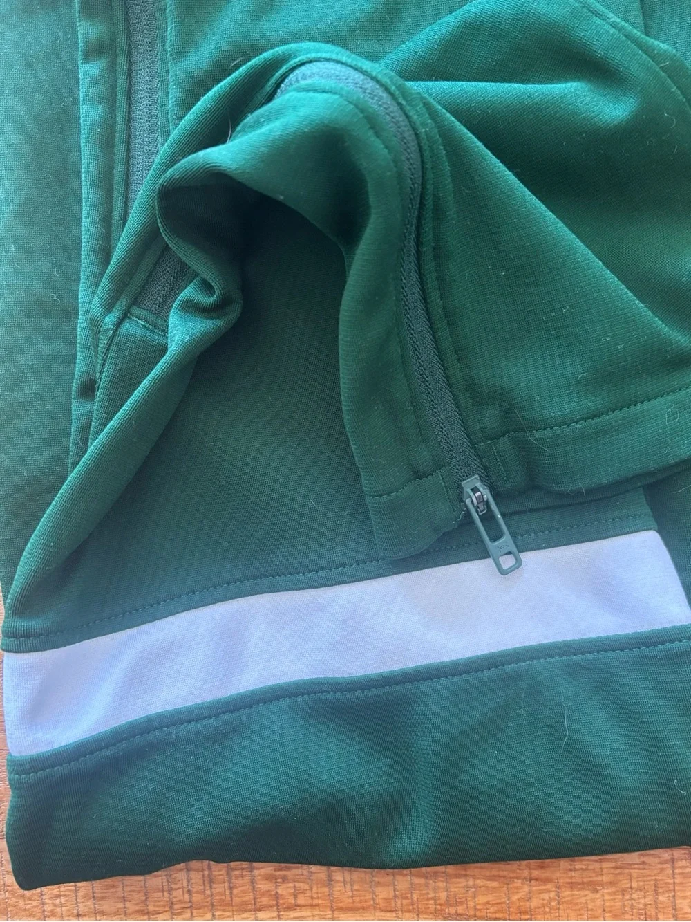 Men’s M Under Armour UA Knit team warm up pants M Deep Green - Picture 4 of 7